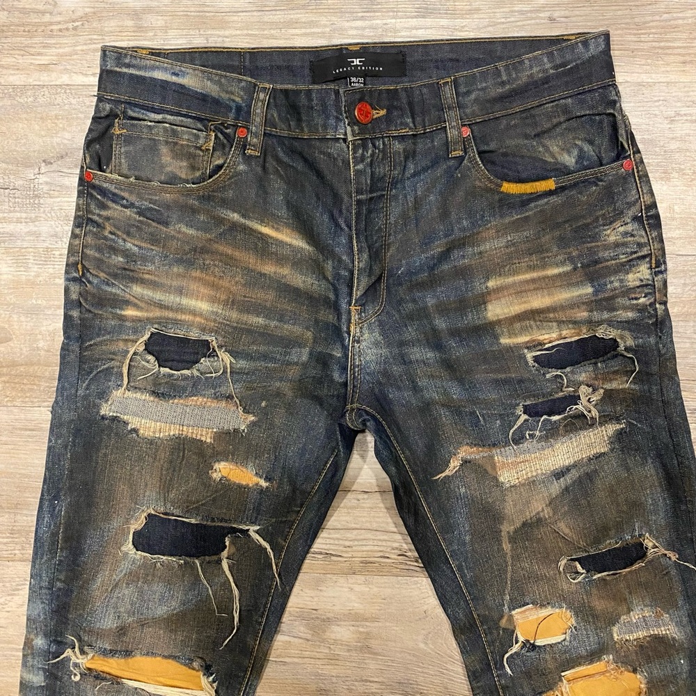 Legacy Edition Mens Denim Jeans Aaron Fit Sz 36X32